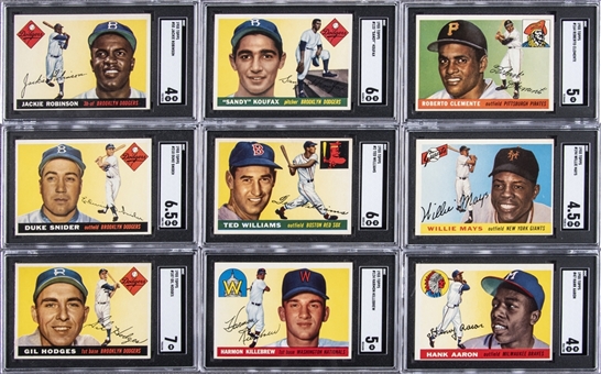 1955 Topps Complete Set (206)